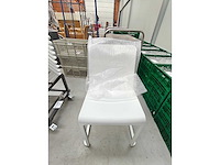 - kazar stoel wit inclusief transportkar (11x) - afbeelding 3 van  4