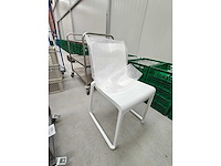 - kazar stoel wit inclusief transportkar (11x) - afbeelding 4 van  4
