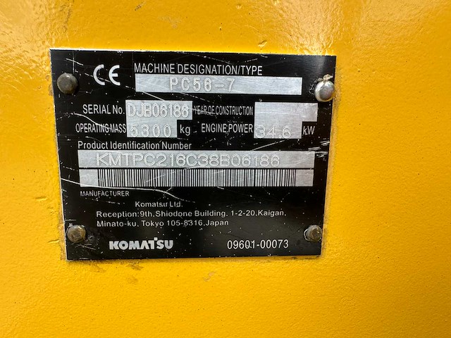 - komatsu - midigraafmachine - afbeelding 35 van  40