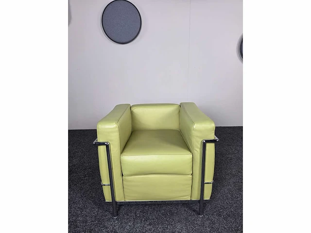 - lc2 replica - loungezetel - fauteuil (2x) - afbeelding 3 van  9