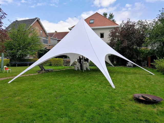 - spantent - stertent/starshade - spa tent - afbeelding 1 van  3