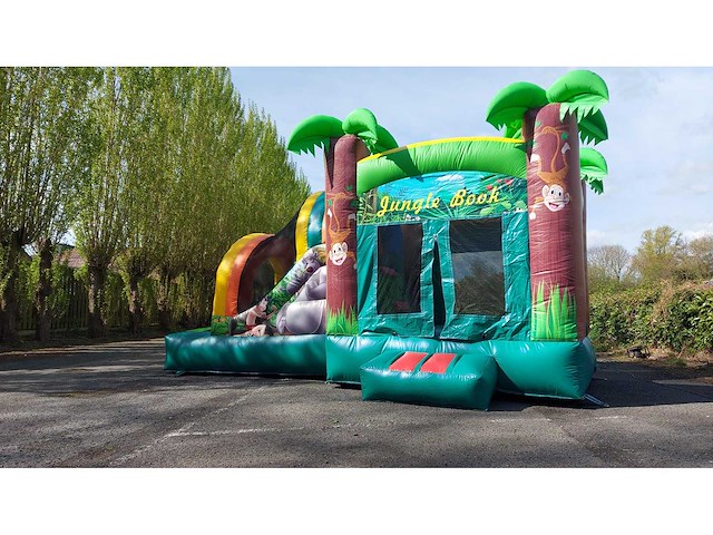 - springkasteel - junglebook - afbeelding 2 van  5