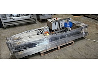 - tb10000-300 - roestvrijstalen transportband met vlt - 2000 mm / band 240 mm - 15,9 m/min - 2020 - afbeelding 1 van  3