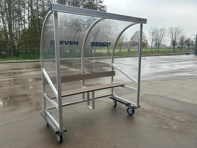 - wachtbank - dug-out - wachtkamerstoel - afbeelding 1 van  5