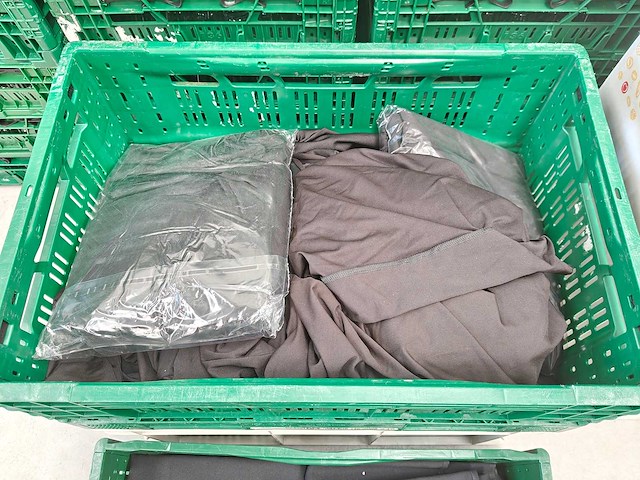 - zwart linnen/tafeldoeken - afbeelding 4 van  5