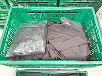 - zwart linnen/tafeldoeken - afbeelding 4 van  5