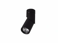 [00898] gu10 surface-mounted spot fixture cylinder sand black rotatable - afbeelding 3 van  7