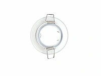 [00911] gu10 recessed fixture sand white with lamp holder - afbeelding 4 van  6