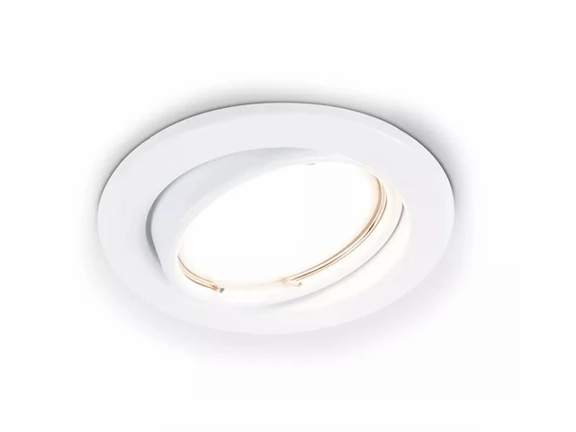 [00911] gu10 recessed fixture sand white with lamp holder - afbeelding 3 van  6