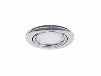[00912] gu10 recessed fixture, chrome, with lamp holder - afbeelding 7 van  8