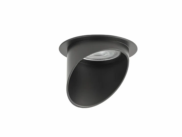 [00918] gu10 recessed design fixture black - afbeelding 1 van  6
