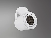 [00923] gu10 surface-mounted spotlight fixture cylinder sand white rotatable - afbeelding 6 van  8