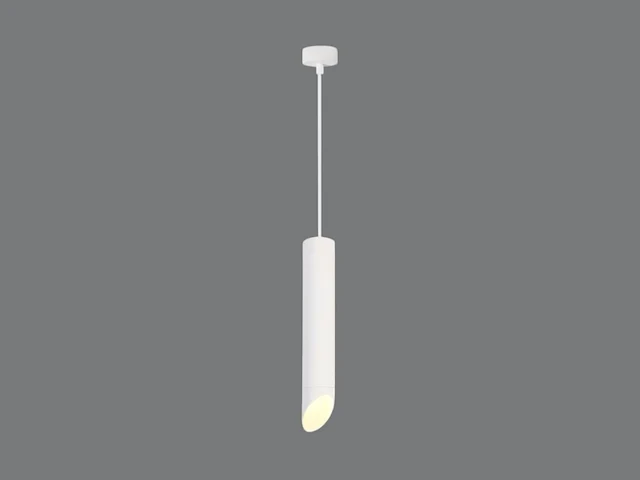 [00925] gu10 decorative pendant lamp cylinder sand white 30cm - afbeelding 3 van  3