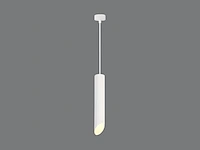 [00925] gu10 decorative pendant lamp cylinder sand white 30cm - afbeelding 3 van  3