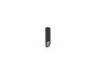 [00926] gu10 surface-mounted design fixture cylinder sand black 22cm