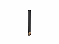 [00928] gu10 surface-mounted design fixture cylinder sand black 45cm