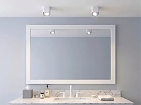 [00936] gu10 design surface-mounted spot fixture 10cm white tiltable - afbeelding 7 van  8