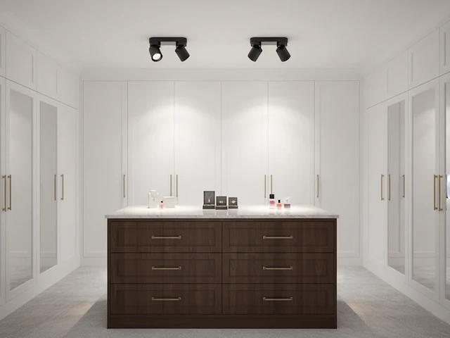 [00953] gu10 surface-mounted spotlight fixture double cylinder sand black rotatable - afbeelding 3 van  6