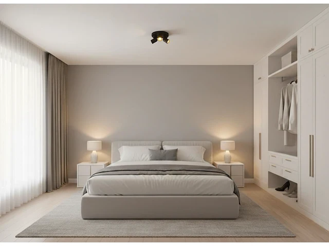 [00962] round gu10 surface-mounted spotlight fixture triple cylinder sand black and gold rotatable - afbeelding 2 van  8