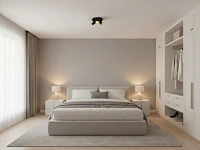 [00962] round gu10 surface-mounted spotlight fixture triple cylinder sand black and gold rotatable - afbeelding 2 van  8