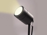 [01069] spike spotlight garden light gu10 socket sand black rotatable waterproof - afbeelding 6 van  8