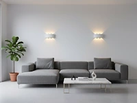 [01079] 6w led oval wall lamp six-light sand white warm white waterproof - afbeelding 5 van  8
