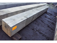0,11 m³ eiken balk 200x200 - afbeelding 1 van  4