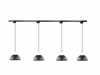 [01100] pendant lamp adapter for 1-phase 2-wire track system, sand black - afbeelding 4 van  4