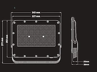 [01110] 200w 3000k led floodlights with lens waterproof - afbeelding 6 van  8