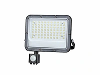 [01113] 50w 3000k led floodlights with sensor and lens waterproof