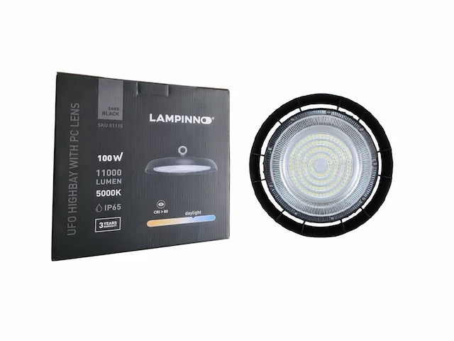 [01115] 100w 5000k led ufo highbay with lens waterproof - afbeelding 6 van  9