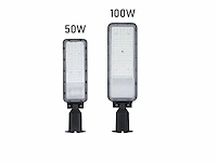 [01118] 50w 5000k led street light with lens waterproof tiltable - afbeelding 10 van  10