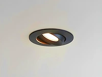 [01158] 4.9w smd led recessed spot 3000k black with lens - afbeelding 4 van  7
