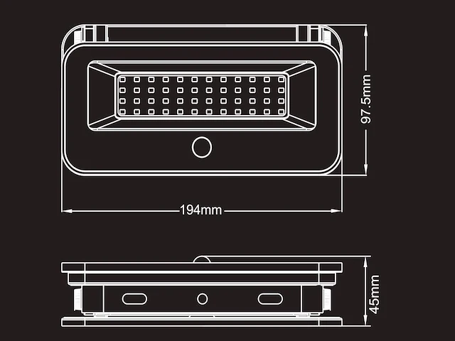 [01174] solar 400lm led 3in1 colour cct floodlight with sensor - afbeelding 7 van  8