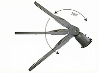 [01183] 150w 5000k led street lights waterproof tiltable - afbeelding 6 van  9
