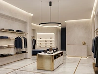 [01206p] auren design pendant lamp black 82cm 70w led cct 3 colour & 3 step dimming - afbeelding 4 van  6