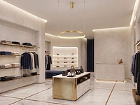 [01207p] auren design pendant lamp gold 82cm 70w led cct 3 colour & 3 step dimming - afbeelding 3 van  6