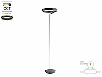 [01211] arcao design floor lamp black 35cm 22w led cct 3 colour dimmable