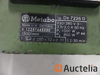 [013884-050] metabo ds 7226d dubbelkopslijpmachine, black&decker vouwwerktafel (ref: 010728-050) - afbeelding 2 van  5