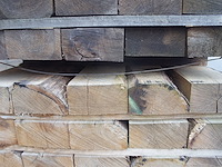 0,22 m³ industrieel eiken balken 100x200 - afbeelding 1 van  5