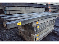 0,24 m³ eiken balken 100x100