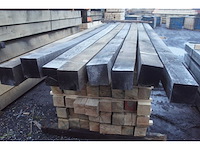 0,24 m³ eiken balken 100x100 - afbeelding 2 van  4