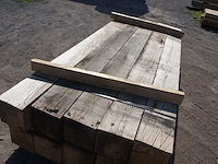 0,25 m³ eiken balken 200x200 - afbeelding 3 van  5