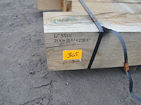 0,25 m³ eiken balken 200x200 - afbeelding 2 van  4