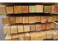 0,26 m³ eiken balken 100x100 - afbeelding 4 van  4