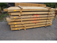 0,26 m³ eiken balken 100x100 - afbeelding 1 van  4