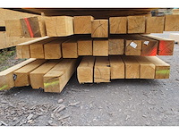 0,26 m³ eiken balken 100x100 - afbeelding 3 van  4