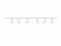 [03004] 2 metre pro track lighting set with 6 pcs 18w 4000k track spot - afbeelding 6 van  9