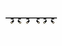 [03005] 2 metre track system with 6 pcs track spot gu10 socket with ring - afbeelding 2 van  13