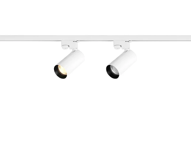 [03009] 2 metre track system with 6 pcs track spot gu10 socket with ring - afbeelding 2 van  8